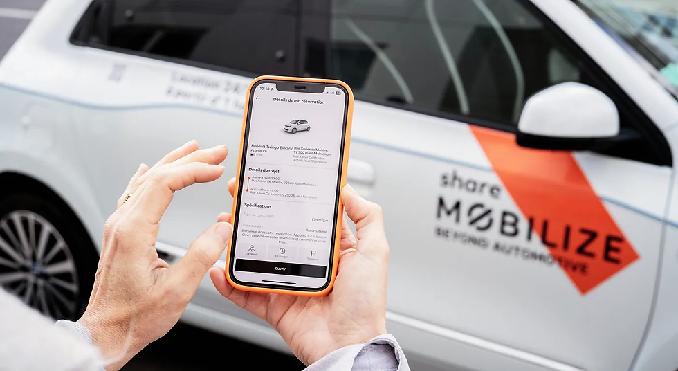 A view of the DUO phone application