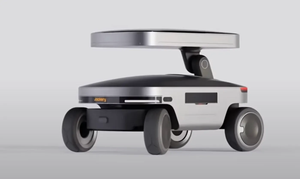 A visual of the Solar Mars Bot extending panels to obtain solar energy.
