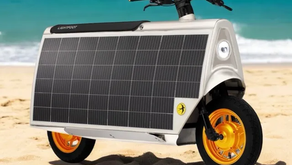 Introducing Lightfoot- The Solar-Charging Electric Cargo Scooter