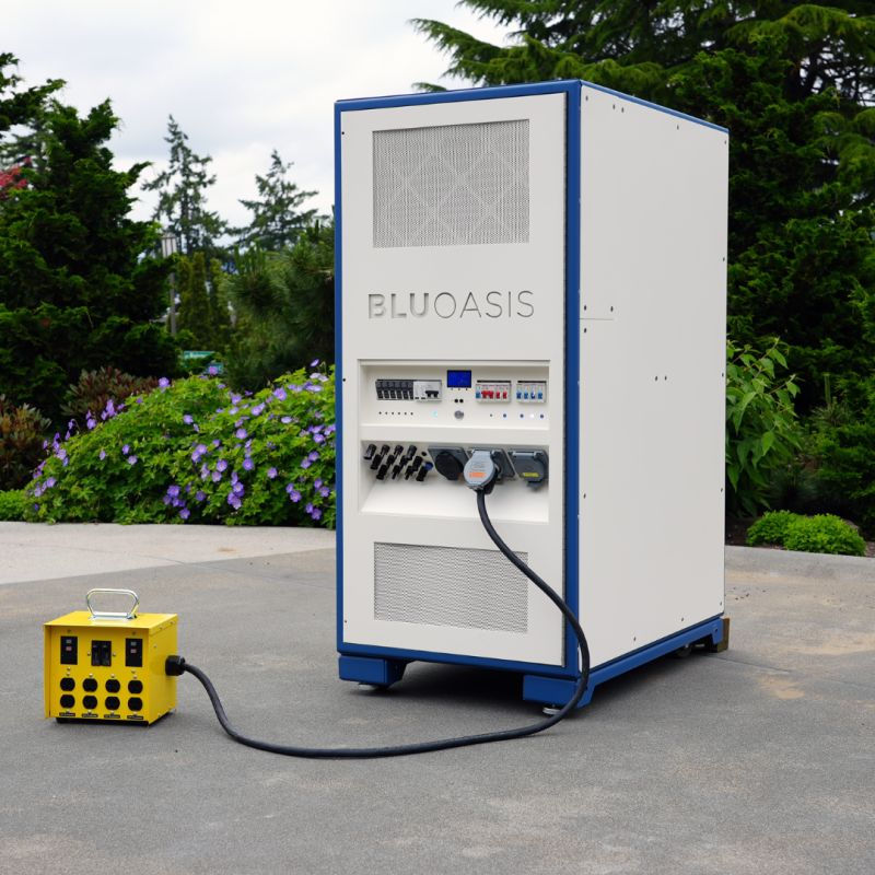 A Device by Blu Oasis Solves Water and Power Shortages!
