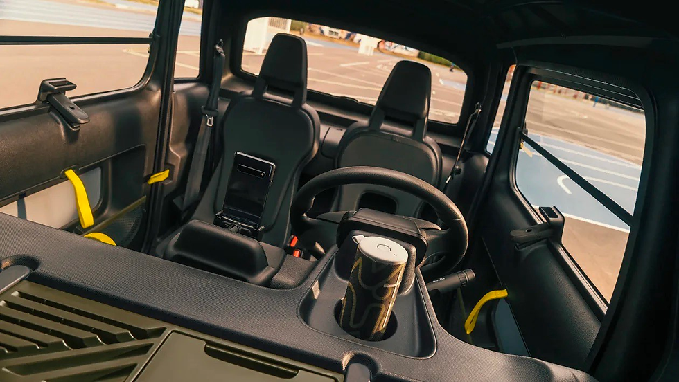 A view of the My Ami interior.