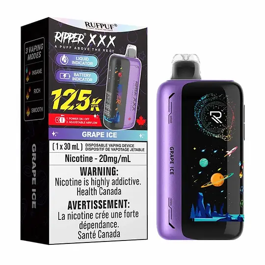 lighthouse disposable vape Lost Vape Lightrise TB 18k Vape Disposable (18,000 Puffs) Full-Screen Touch  Button