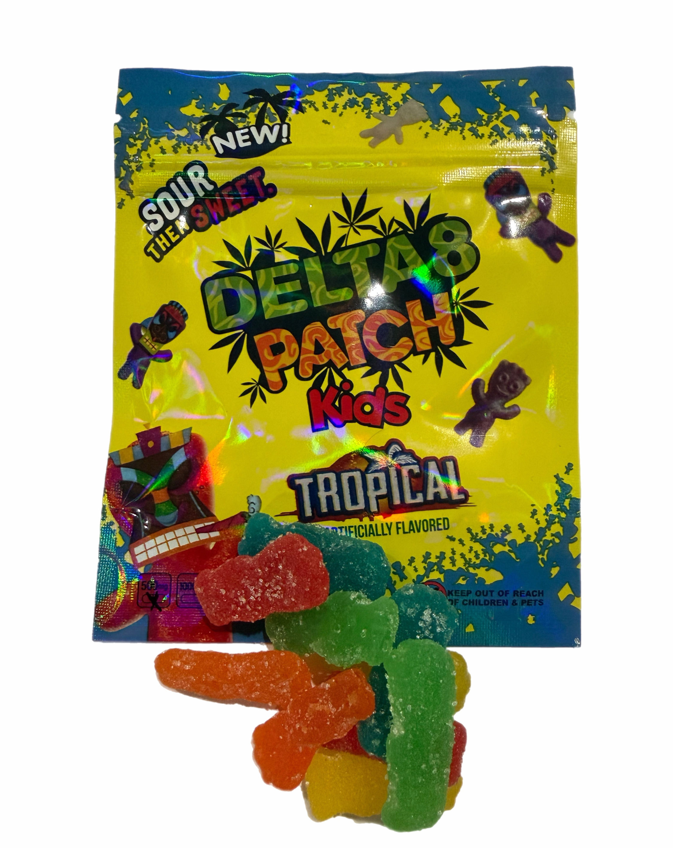 Delta 8 Patch Kids Tropical 500mg