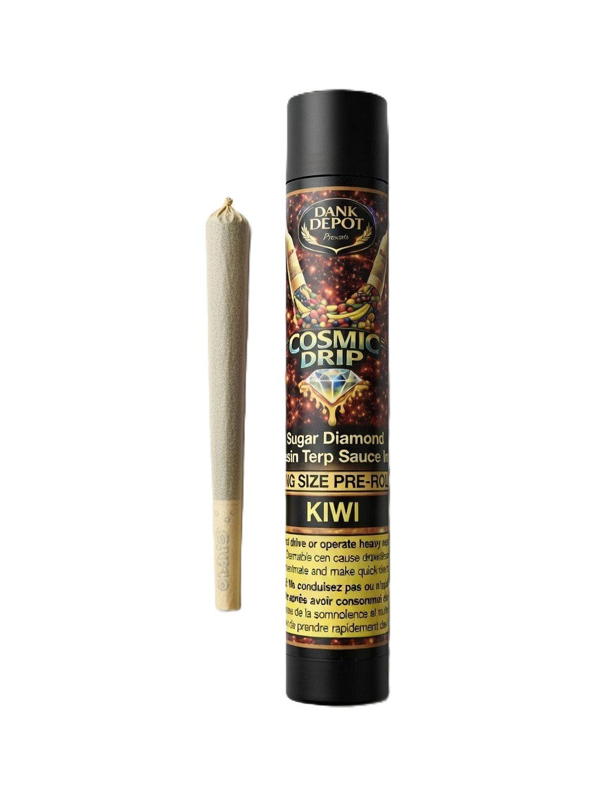 Dank Depot Sugar Diamond Live Resin Terp Sauce Pre Roll