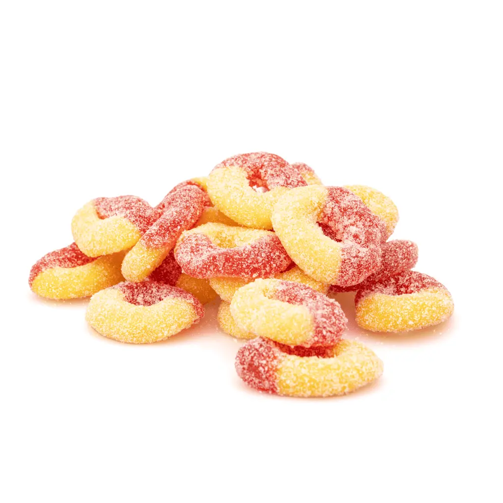 Dab Lab Peaches  O's  Gummies 1000mg