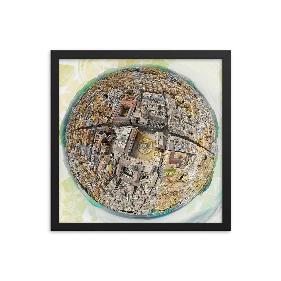 Miniatura: Art frame - Piazza Pretoria