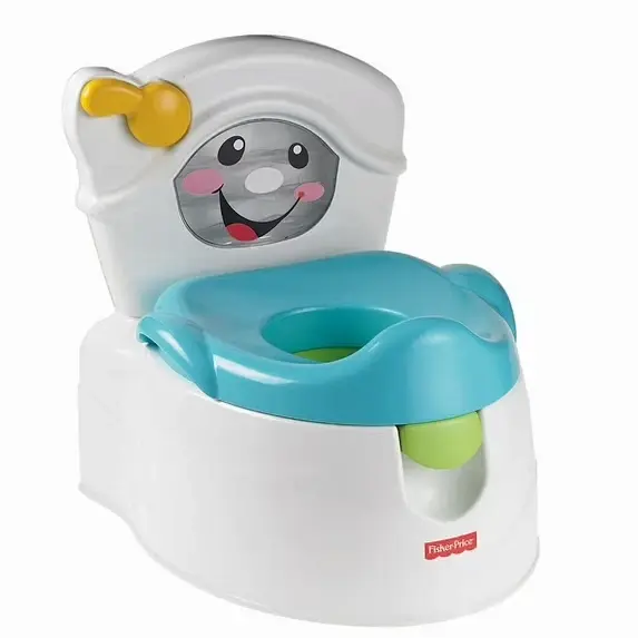 Fisher‑Price Learn‑to‑Flush Potty with Musical Ditties, Lights & Twirling Water