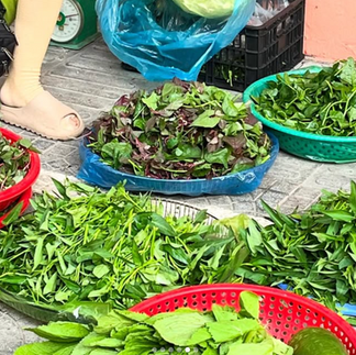 ベトナムフエ屋台と市場