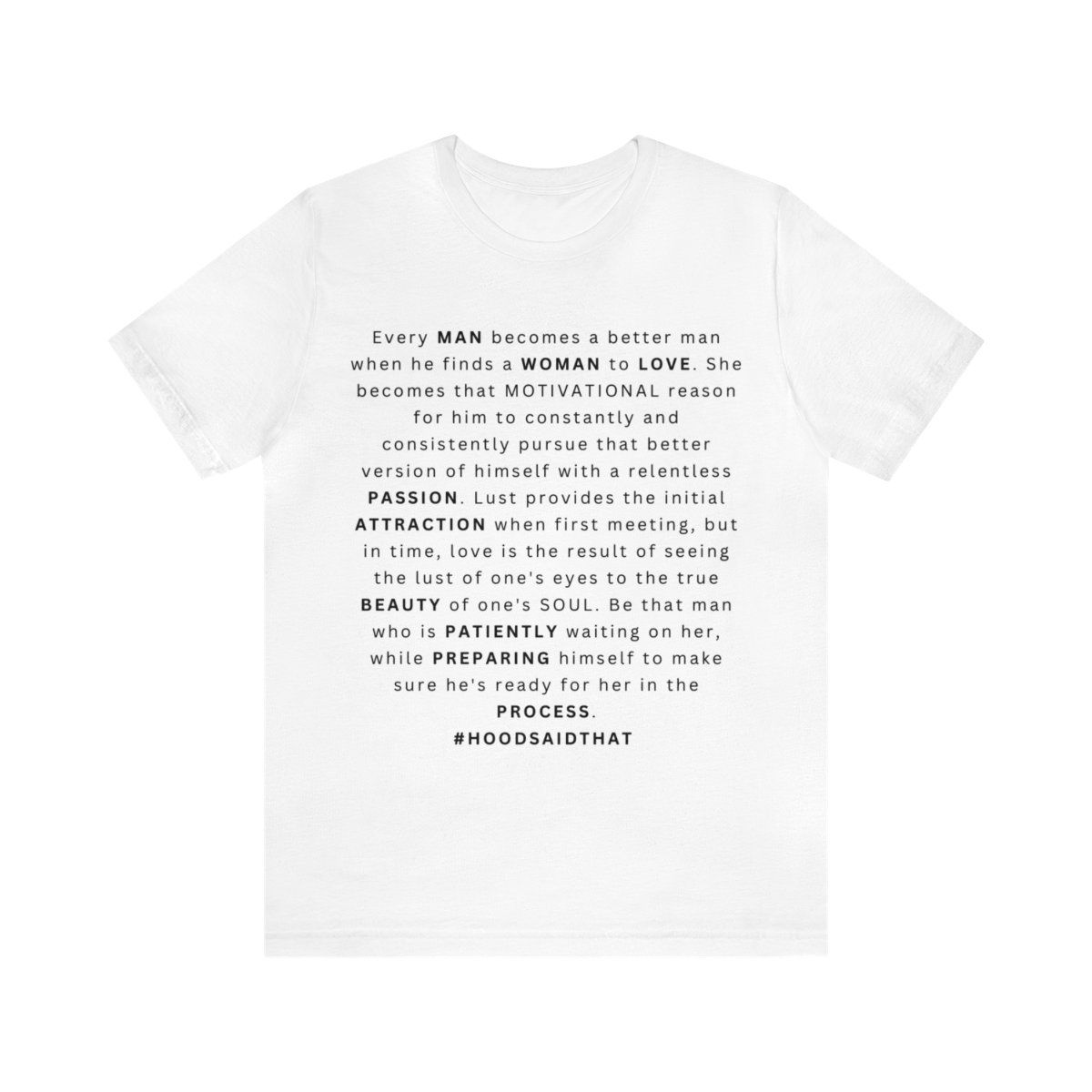 Unisex Jersey Short Sleeve Tee