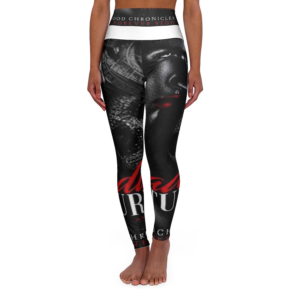 High Waisted Yoga Leggings (AOP)
