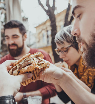 Eating Burgers