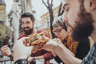 Eating Burgers