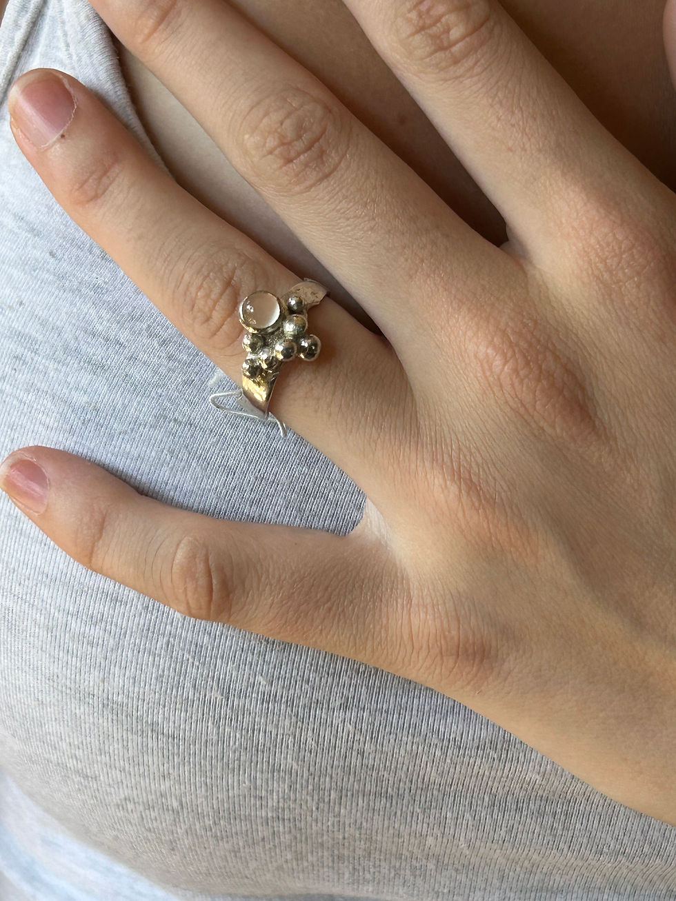 Thumbnail: Ring -Silver-Moonstone