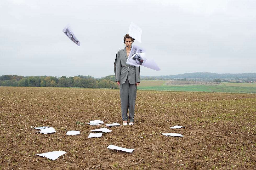 Paris-based stylist & Material Artist — Image, form & experimental plaster work — Lucille Durez 2026