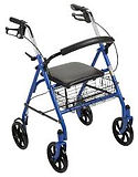 walker with chair seat