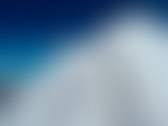 A skier ascending Mont Blanc on a beautiful winter day