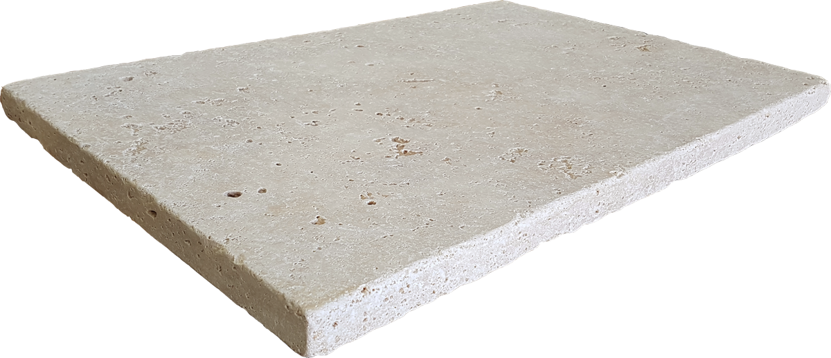 Classic Ivory Travertine 30mm Tumbled 610x406mm