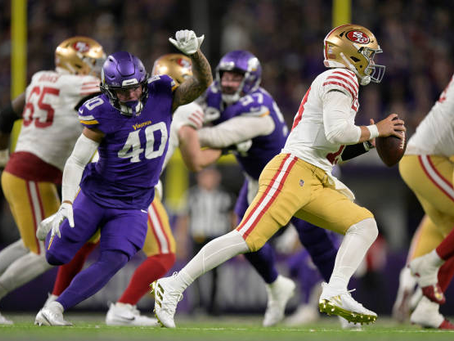 49ers Lose Second Straight Game As they Fall to Vikings 22-17
