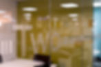 Cut Vinyl Window Graphic