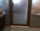 door window etching