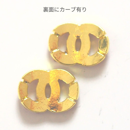 ゴールドCロゴネイルパーツ