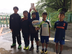 6年 2組チームPK戦優勝