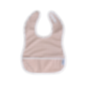 Blush Gingham - Mini Bib