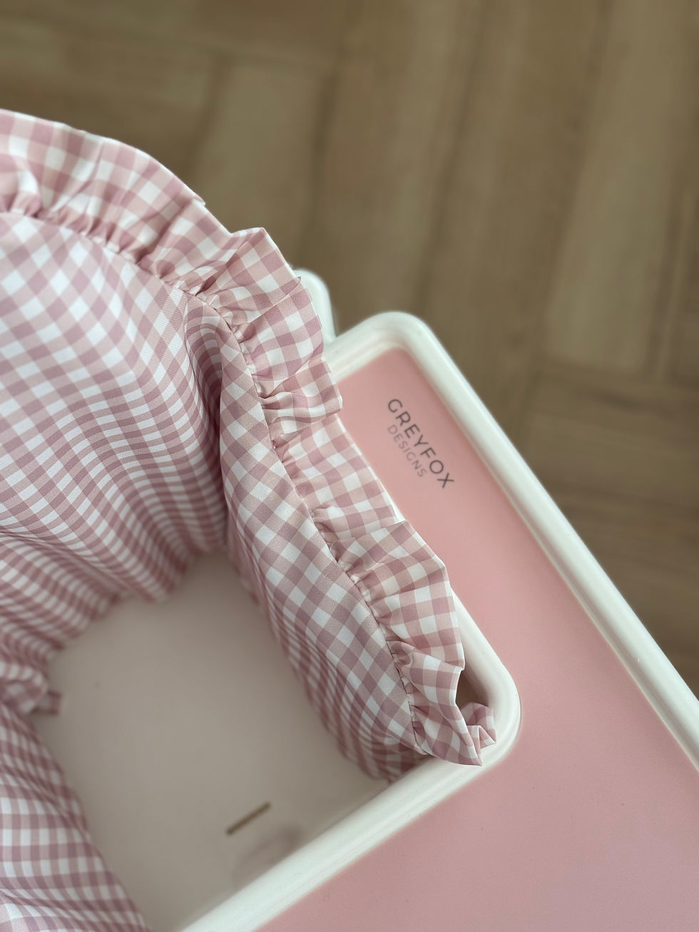 Thumbnail: Blush Gingham Cushion Cover