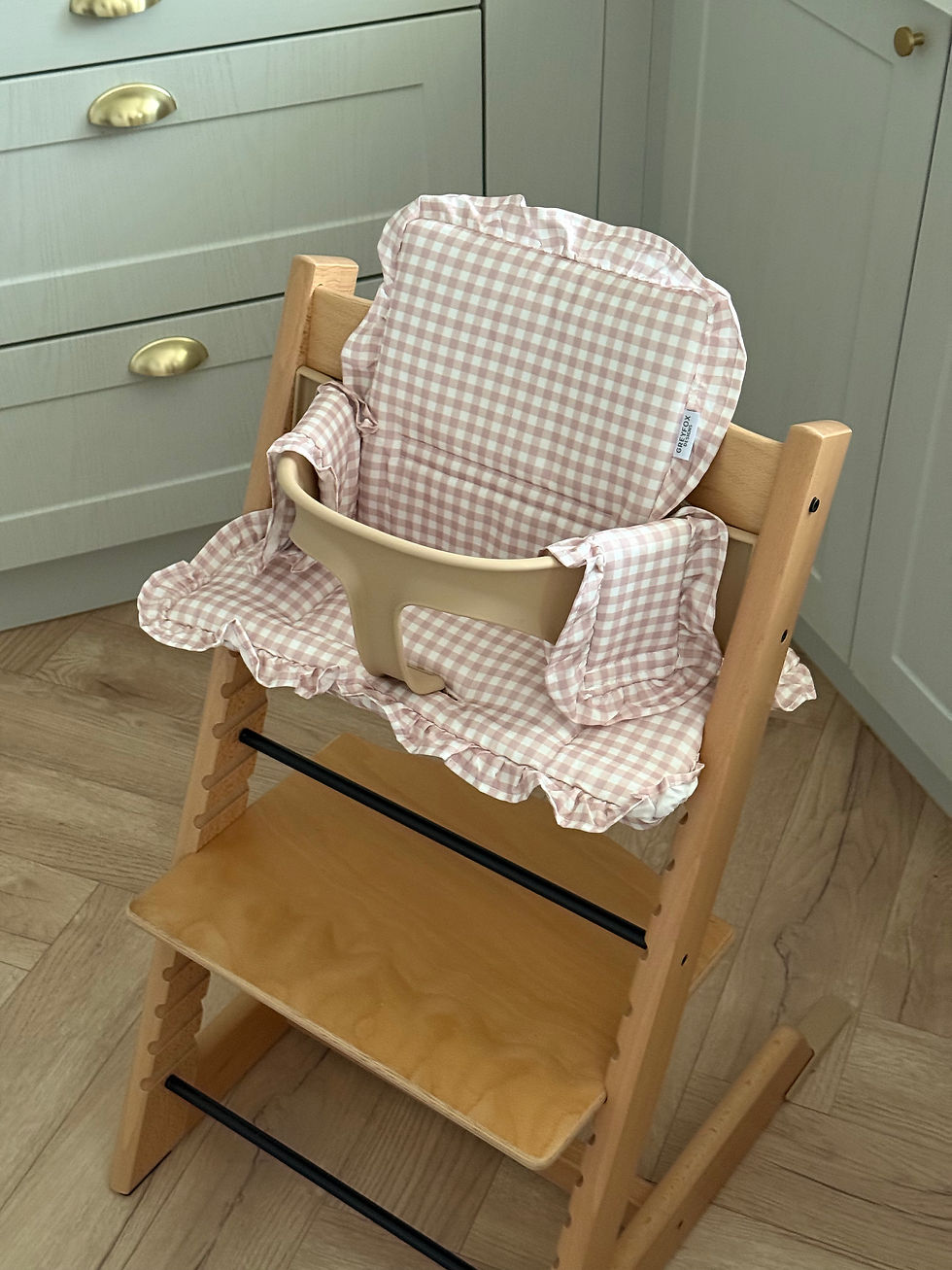 Thumbnail: Blush Gingham 2 in 1 Cushion