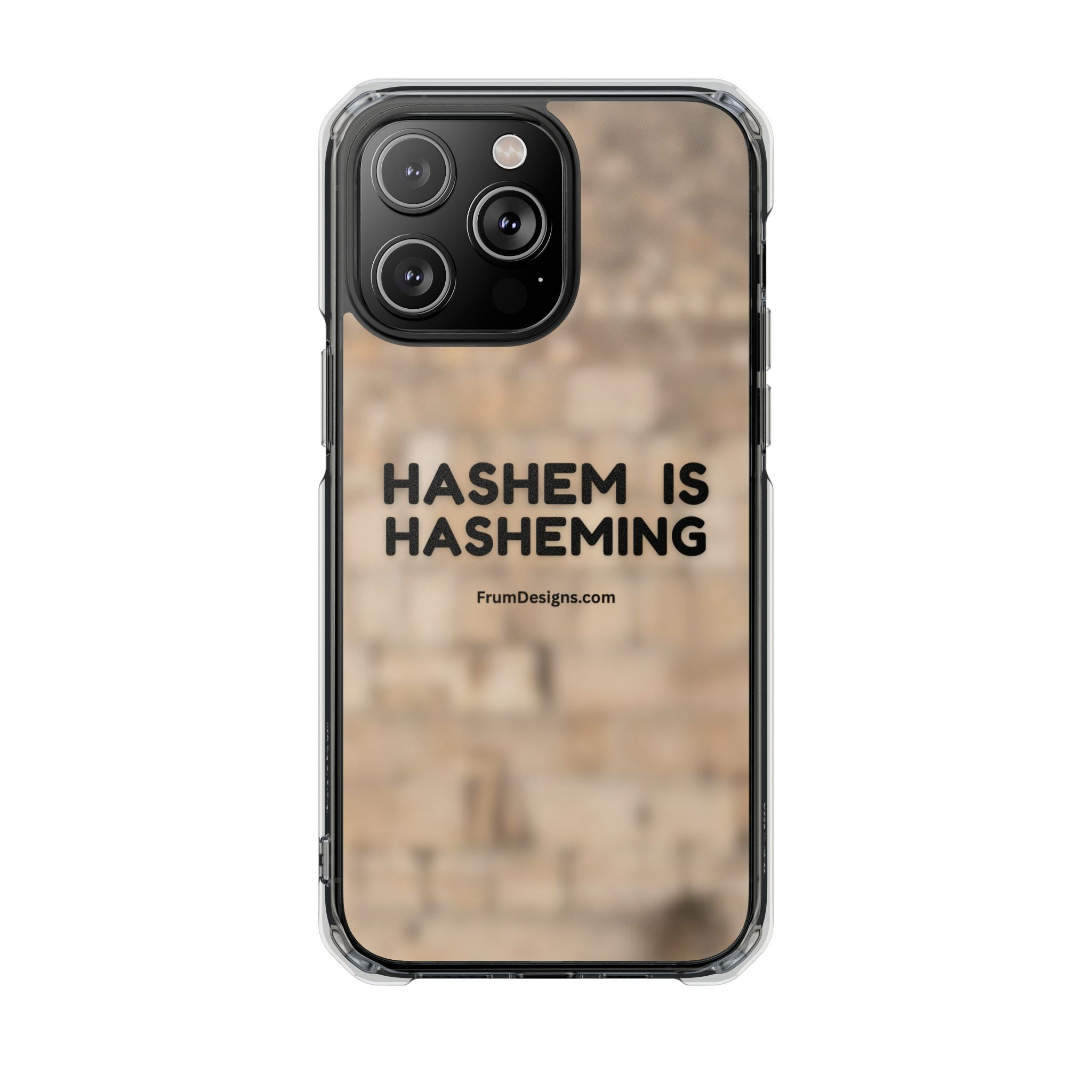 Hashem is Hasheming Magsafe phone case
