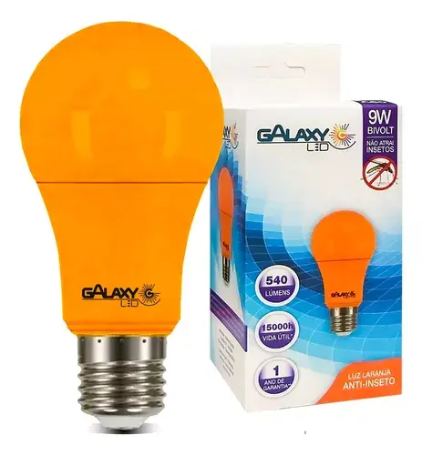 Lâmpada Anti-Inseto 9W