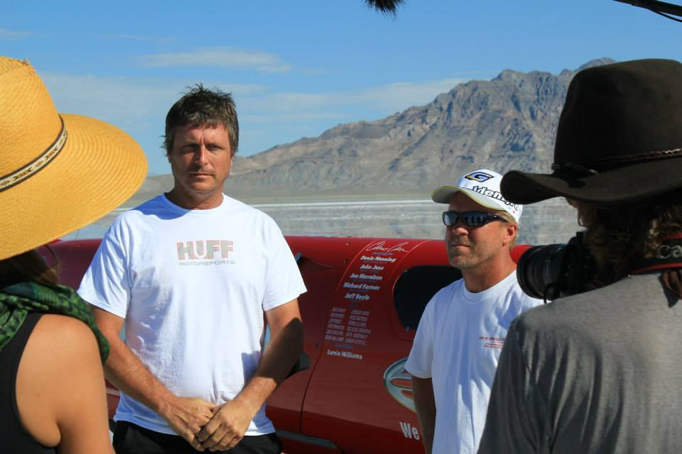 Steve Huff with Chris Carr