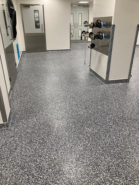 commercial property resin flooring