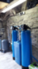 Two large canisters