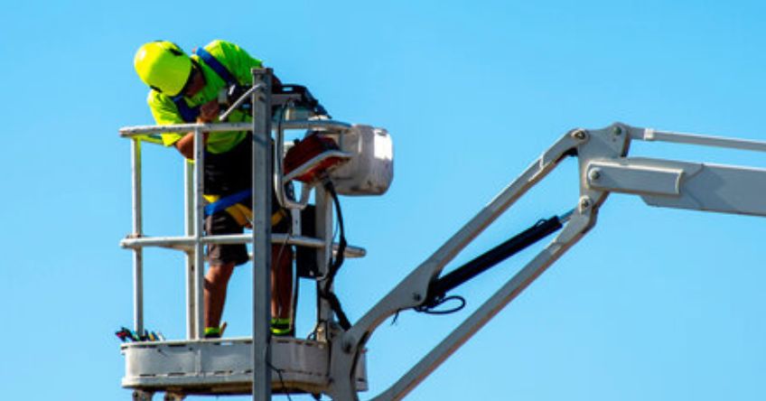 Construction worker on-site