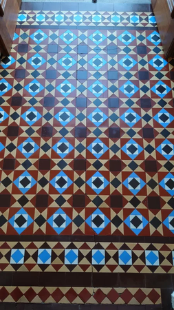after floor cleaning