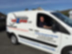 Paul lockxpress engineer in his van