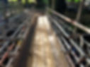 scaffolding with foot access