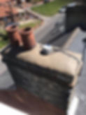 chimney of a residential property