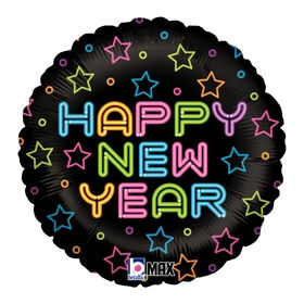 18" Neon New Year