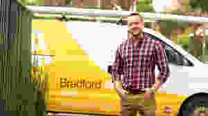 Walt Collins was the face of Bradford Solar TV campaign in 2015