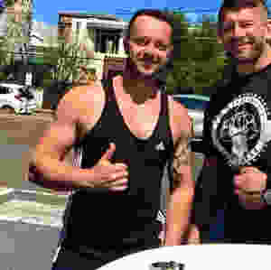 Walt Collins- start of the training process for muscle build