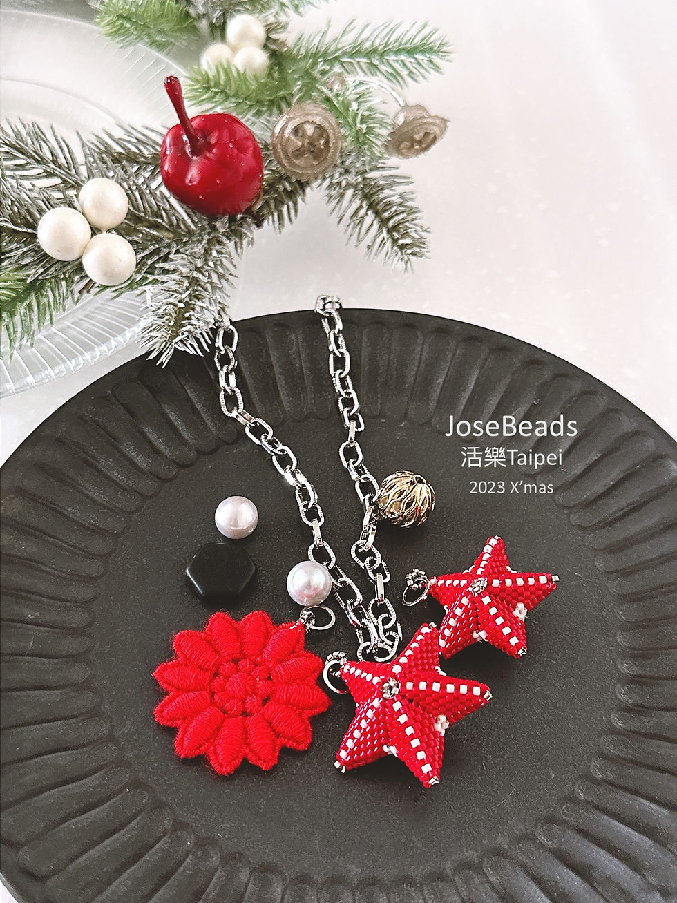 Thumbnail: Red Star necklace