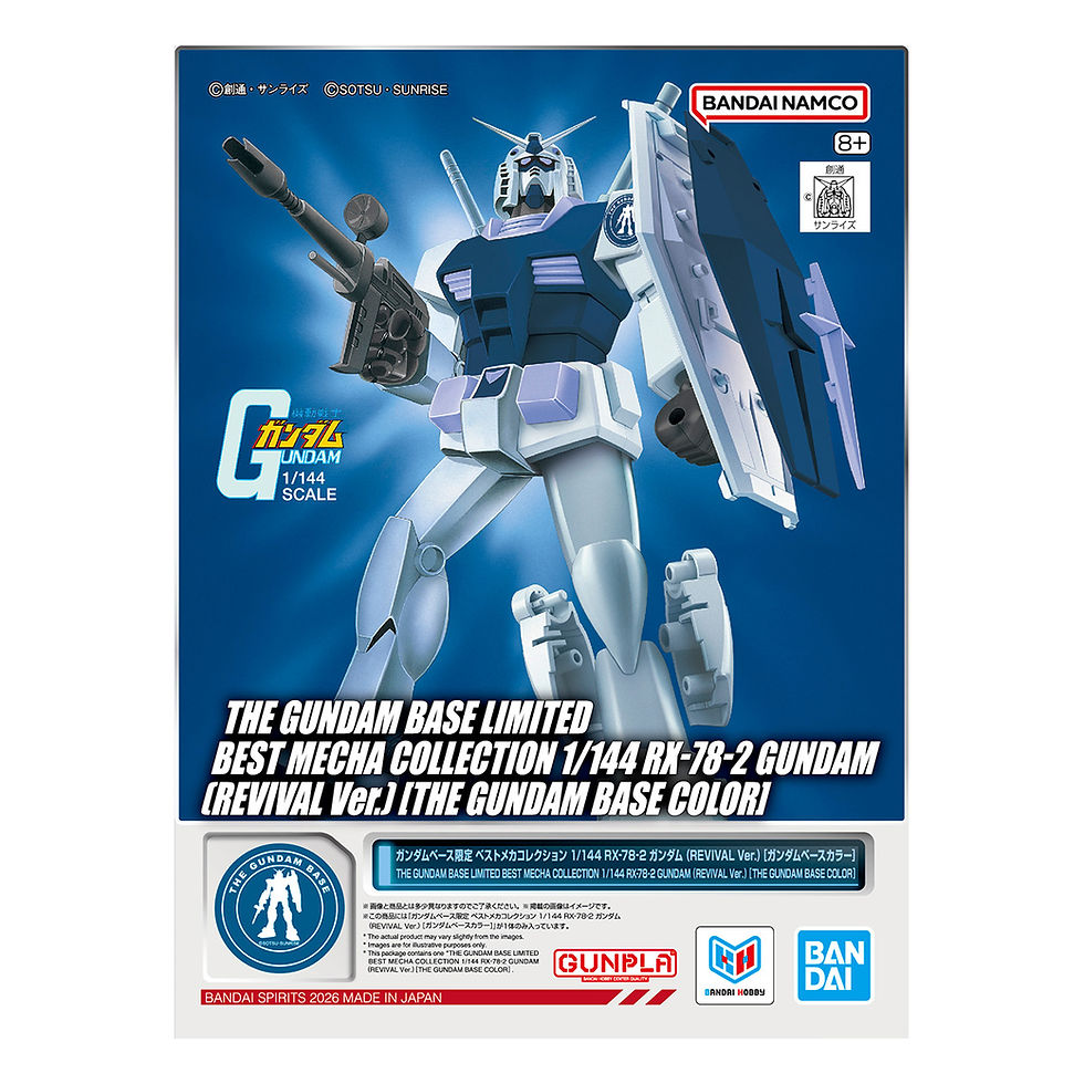 Thumbnail: Best Mecha Collection 1/144 RX-78-2 Gundam (REVIVAL Ver.) [Gundam Base Color]