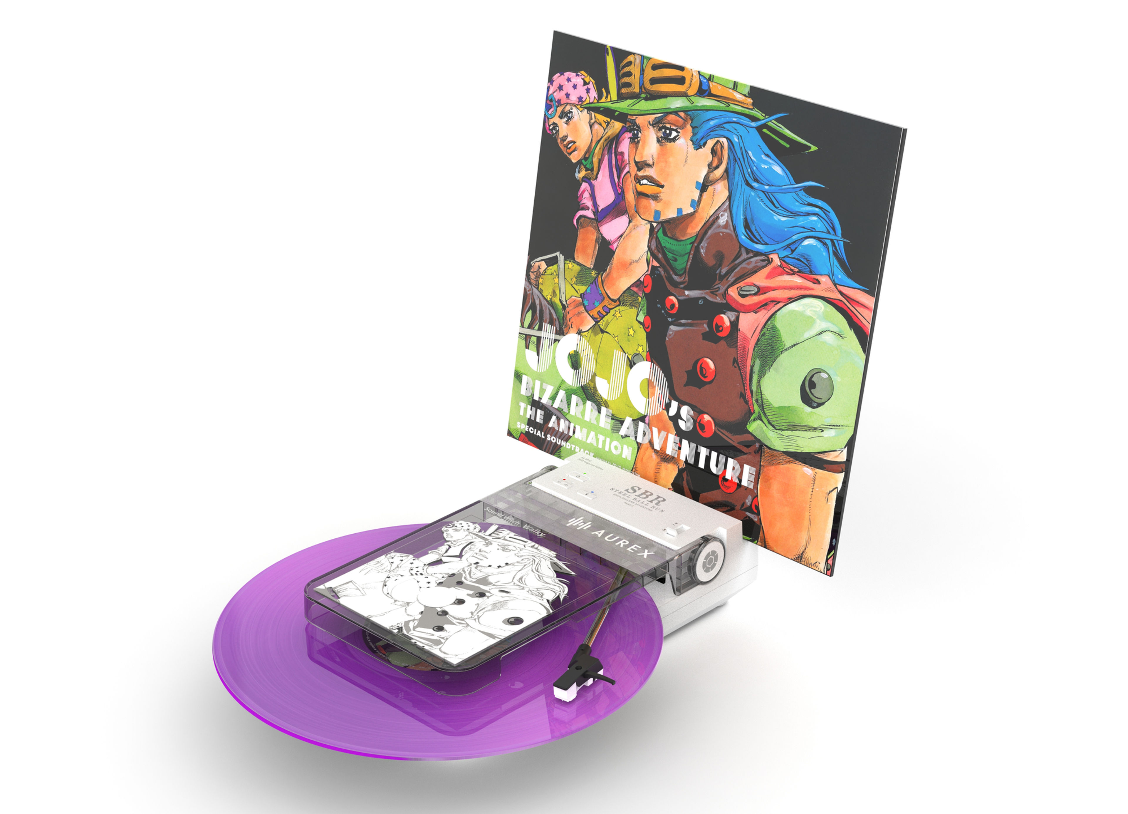 JOJO magazine 2026 SPRING: Record Player & Vinyl Set Bundle Japan version