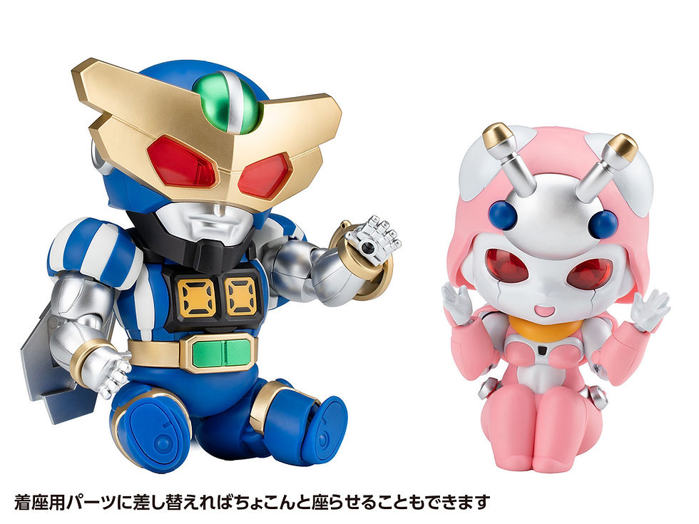 サムネイル： WAVE Captain Tomborg & Tentrina Set Japan version