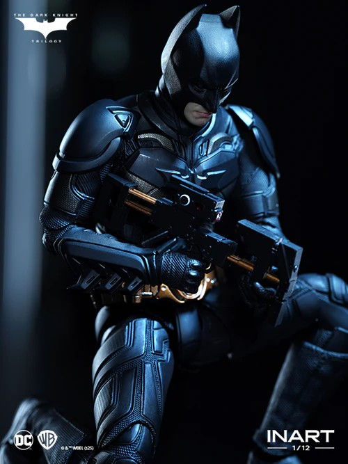Thumbnail: INART The Dark Knight Rises: Batman 1/12 Scale Figure - Deluxe
