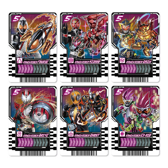 Thumbnail: PREMIUM DX Ride Chemy Trading Card Legend Rider Set Japan version