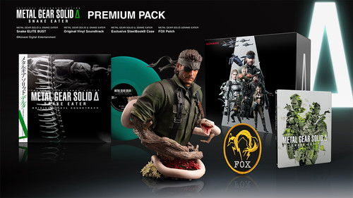 L GEAR SOLID Δ: SNAKE EATER プレミアムパック METAL GEAR SOLID Delta: SNAKE EATER Premium Pack PlayStation
