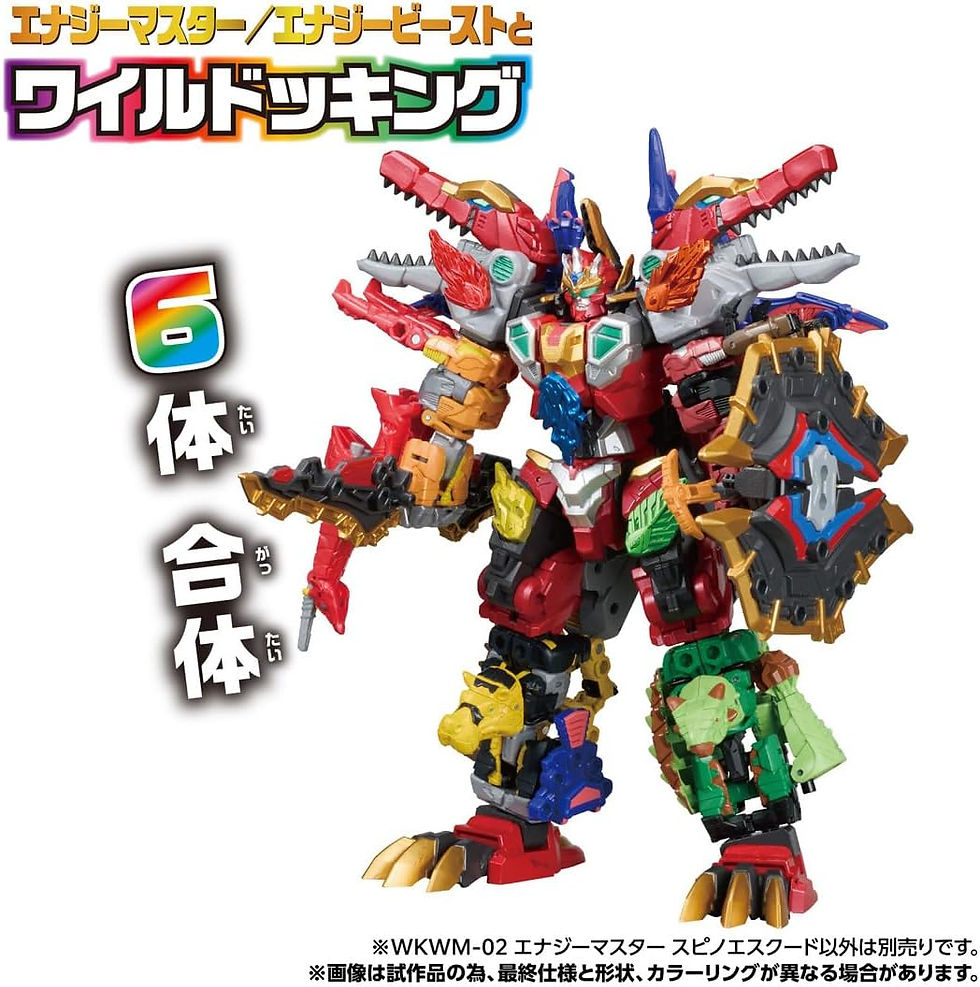 Miniaturbild: Transformers Wild King WKWM-02 Energy Master Spinoescudo Japan version